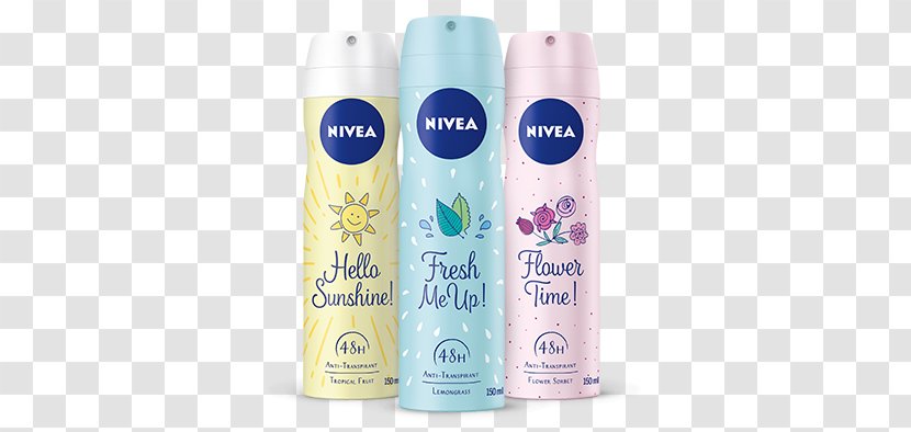 Lotion Deodorant Nivea Antiperspirant Sorbet - Beiersdorf - Good Smell Transparent PNG