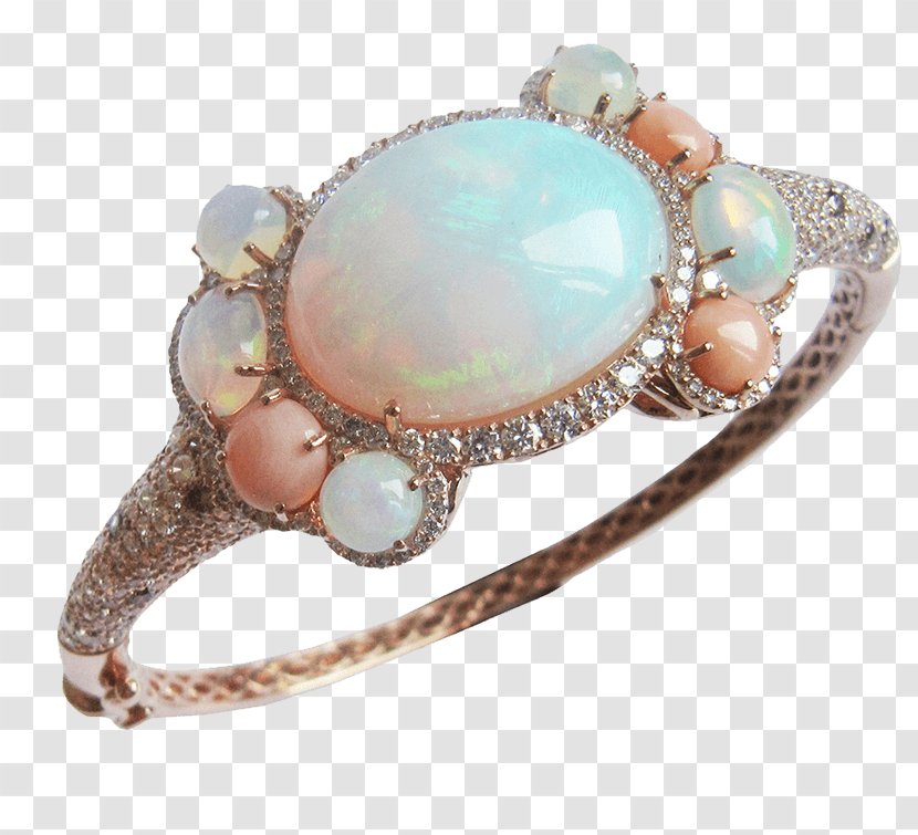 Opal Turquoise Silver Bracelet Jewelry Design Transparent PNG