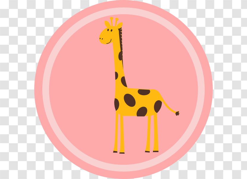 Giraffe Mammal Clip Art - Vector Transparent PNG