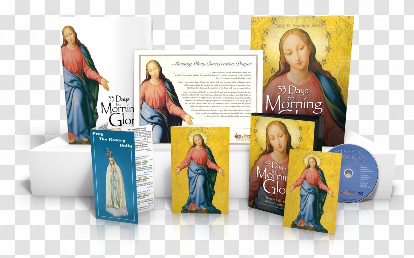 33 Days To Morning Glory: A Do-It-Yourself Retreat In Preparation For Marian Consecration Consoling The Heart Of Jesus: Catholicism Book Author - Catholic Church - Coordinator Transparent PNG