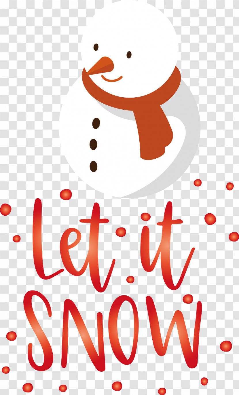 Let It Snow Snow Snowflake Transparent PNG