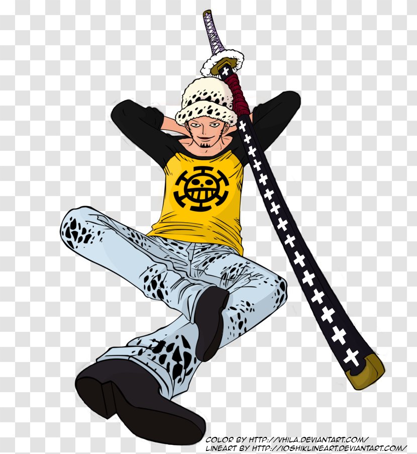 Trafalgar D. Water Law Monkey Luffy One Piece Portgas Ace Usopp - Watercolor Transparent PNG