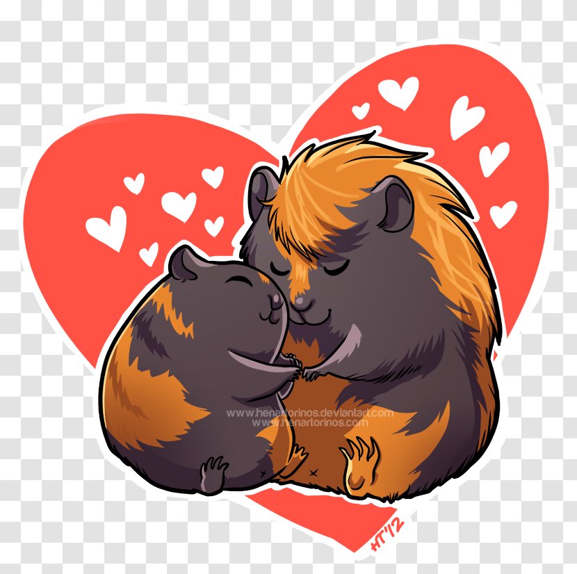 I Love Guinea Pigs Little Hedgehog - Pig Transparent PNG