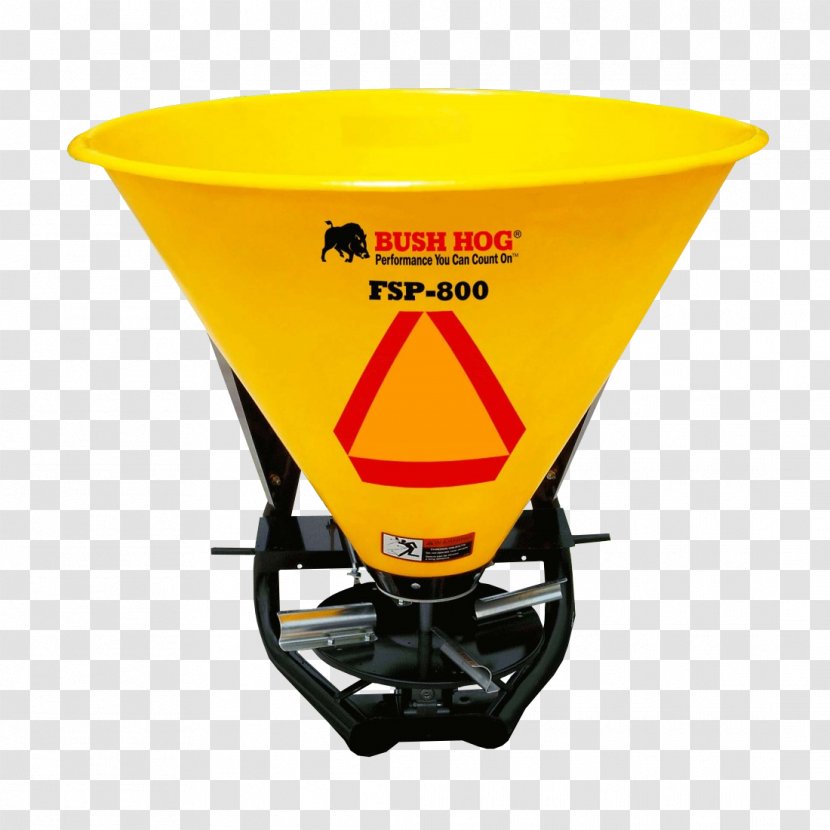 Brush Hog Broadcast Spreader Agriculture Three-point Hitch Fertilisers - Tractor Transparent PNG