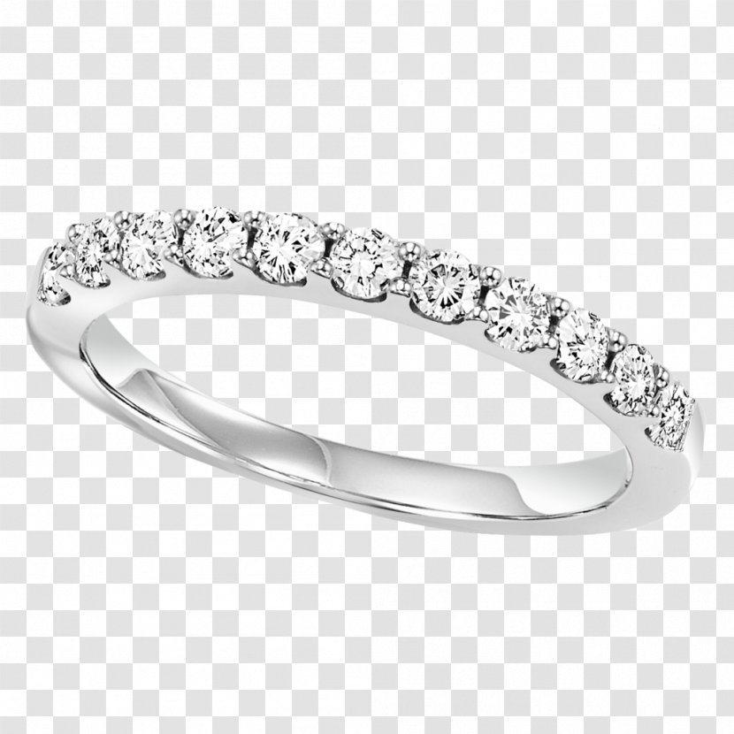 Prong Setting Wedding Ring Jewellery Brilliant - Platinum Transparent PNG