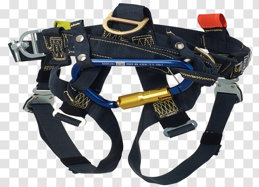 Firefighter Fire Department Safety Harness Climbing Harnesses Rescue - Search And Transparent PNG