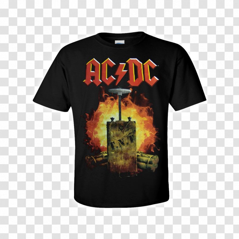 T-shirt AC/DC T.N.T. Clothing - Tnt Transparent PNG