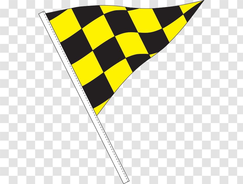 Flag Triangle Yellow Black - Aerials Transparent PNG