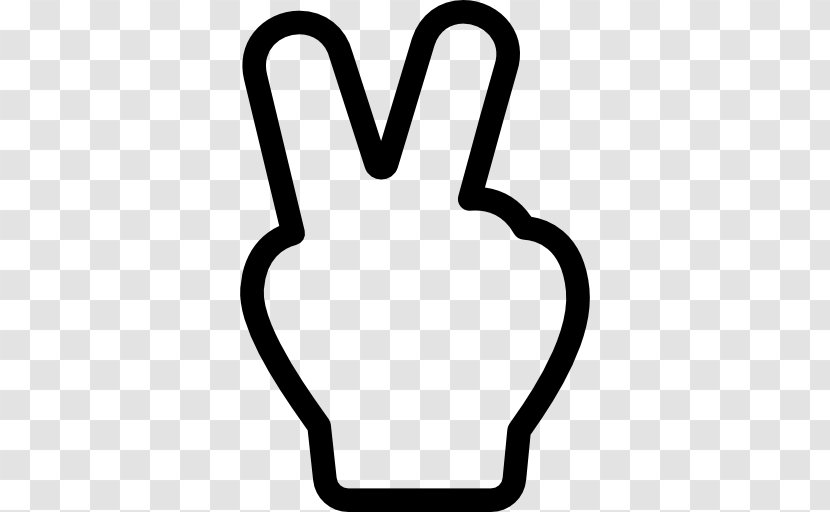 V Sign Peace Symbols - Finger - Symbol Transparent PNG