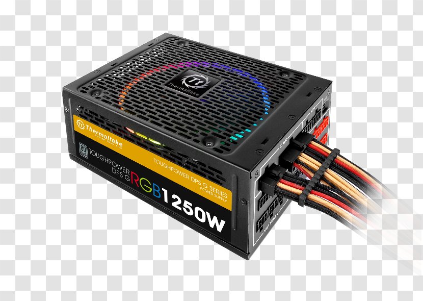 Power Supply Unit 80 Plus RGB Color Model Thermaltake Converters - Modding - Images Included Transparent PNG
