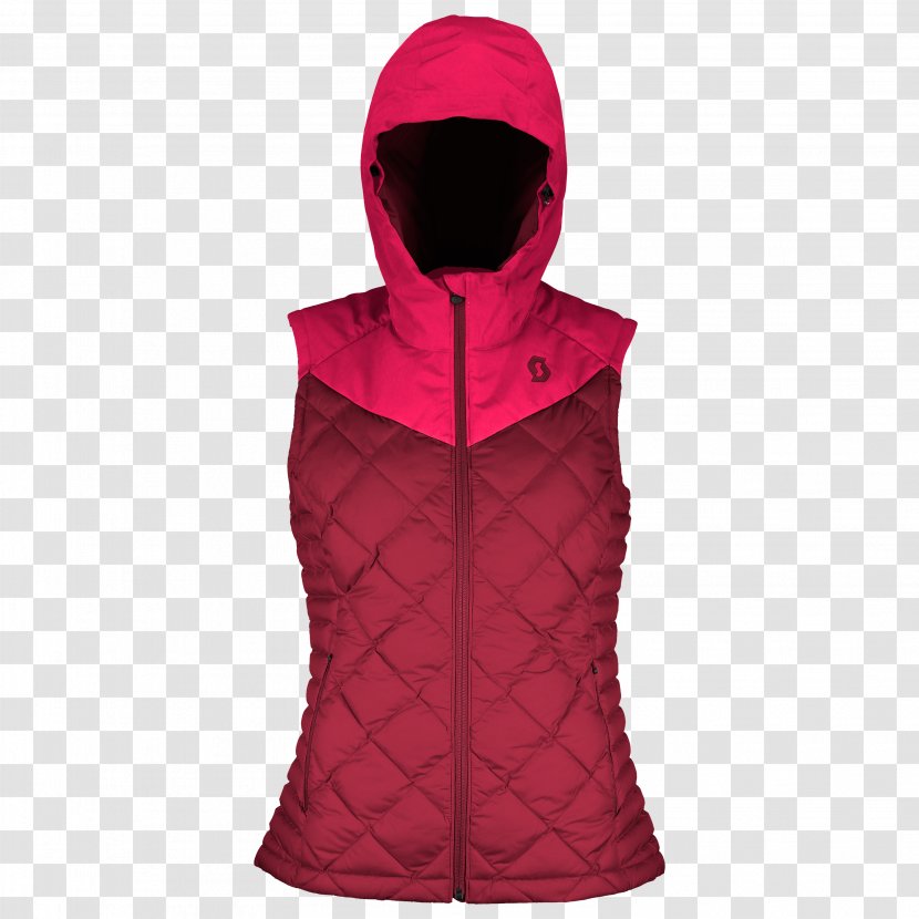 Gilets Clothing Jacket Outerwear Waistcoat - Magenta Transparent PNG