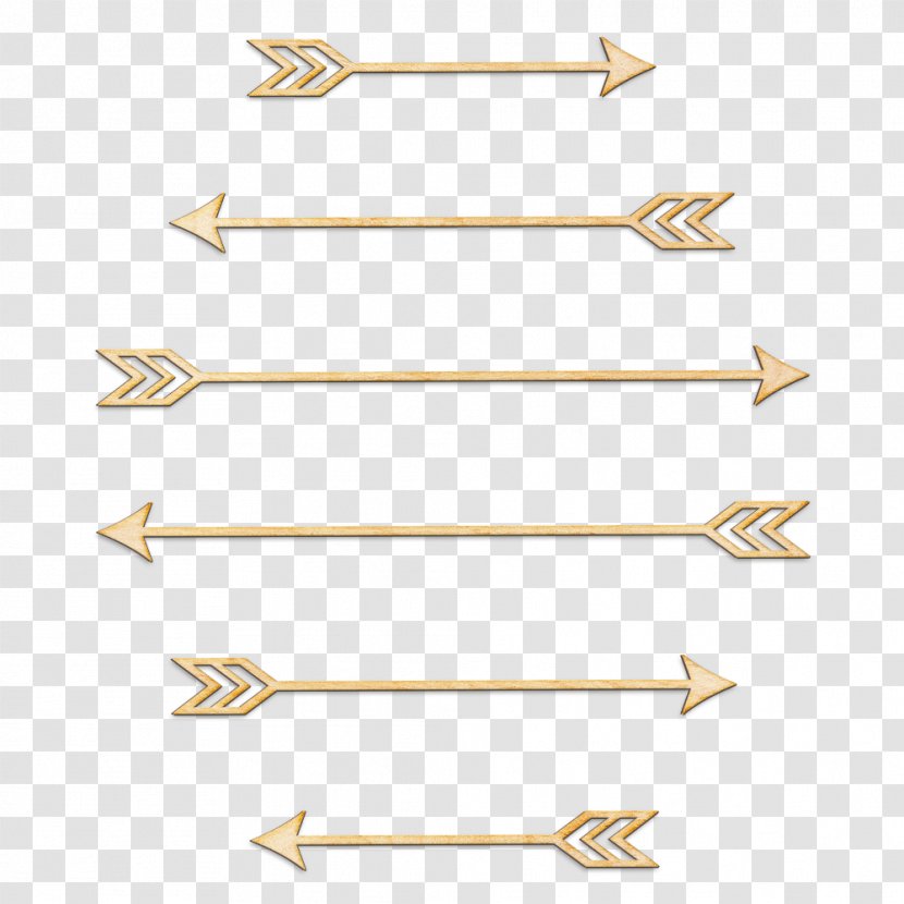 Material Line Body Jewellery Angle - Jewelry - Arrow Set Transparent PNG
