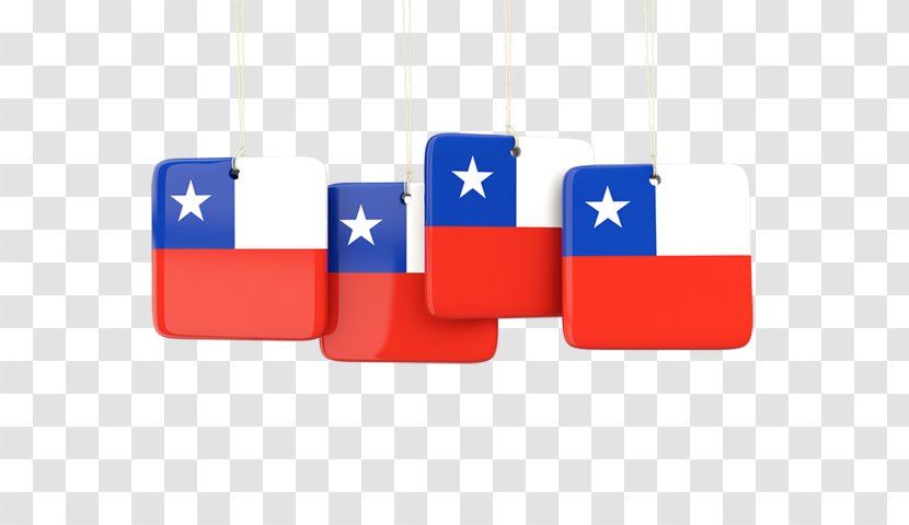 Flag Of Chile Square Text Second - Blue - Toy Block Technology Transparent PNG