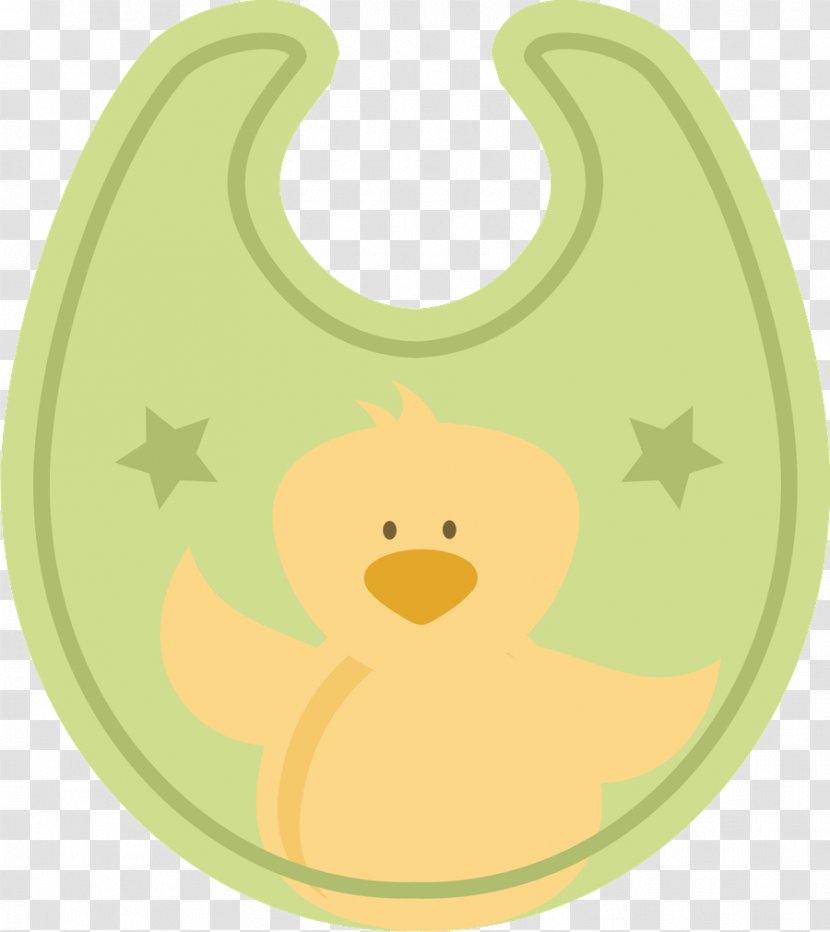 Duck Baby Shower Bib Child Clip Art - Organism Transparent PNG