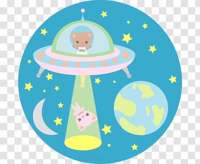 Circle Point Character Clip Art - Flying Saucer Transparent PNG