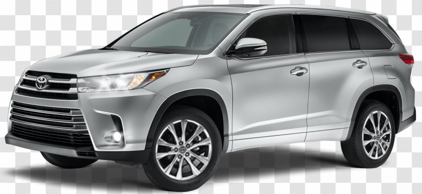 2018 Toyota Highlander Car Sport Utility Vehicle 2017 - Rim Transparent PNG