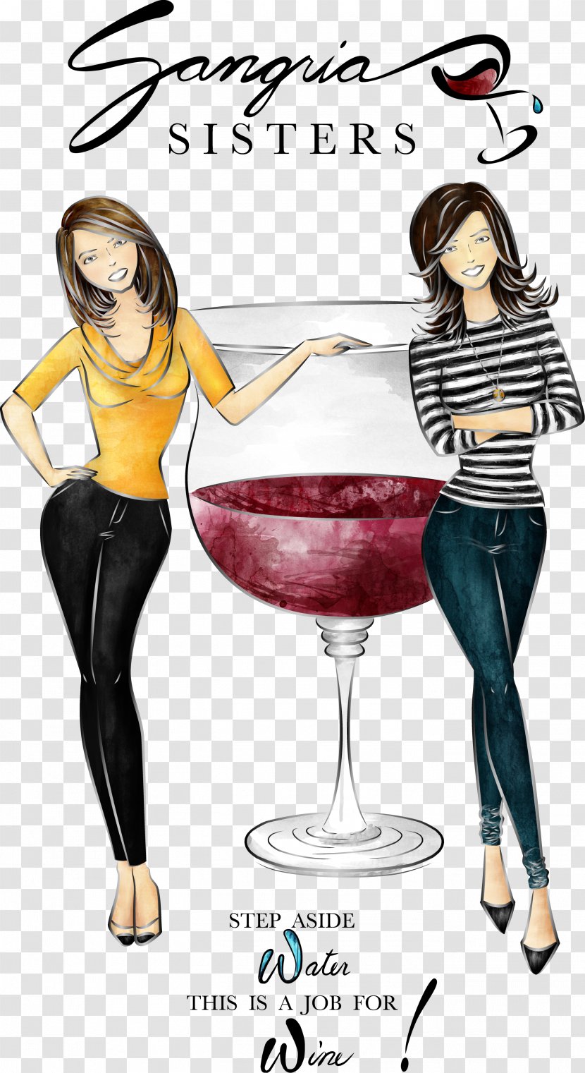 Sangria Alcoholic Drink Humour Wine Cartoon - Frame Transparent PNG