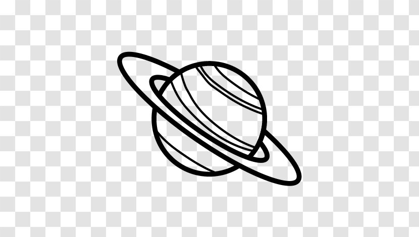 Drawing Planet Solar System Saturn Transparent PNG