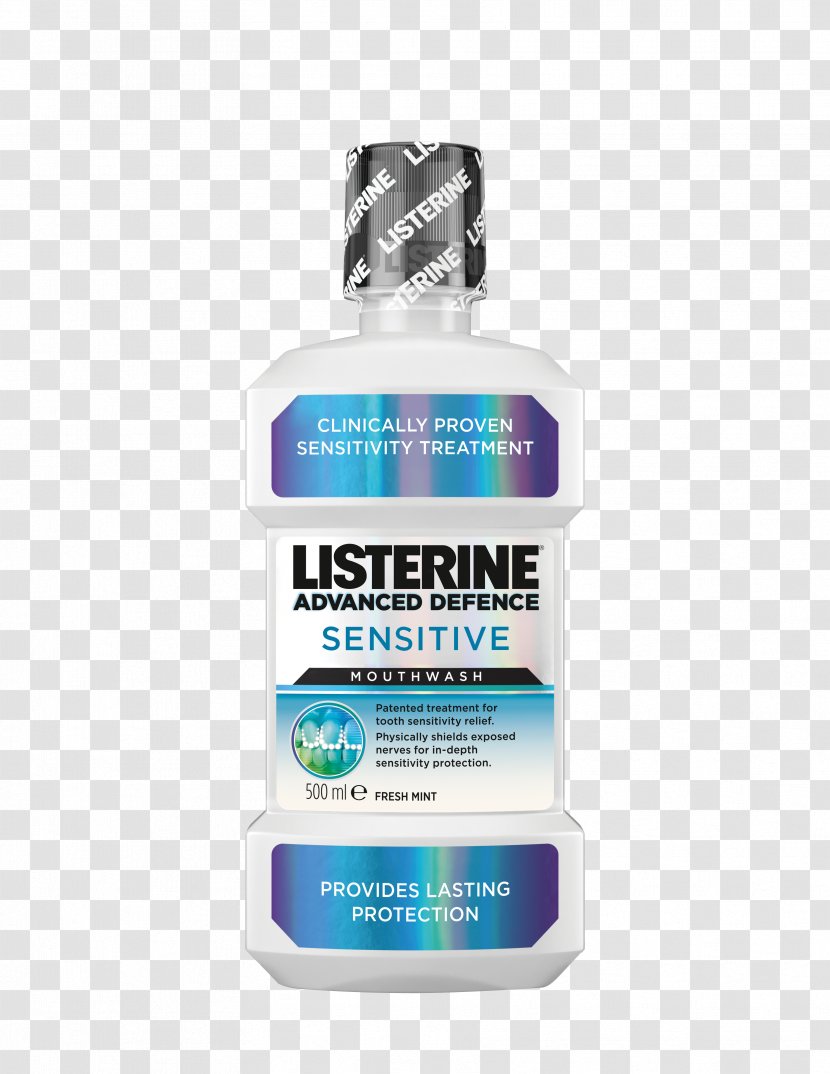 Mouthwash Johnson & Listerine Milliliter Dentin Hypersensitivity - Oral Hygiene - Tooth Transparent PNG
