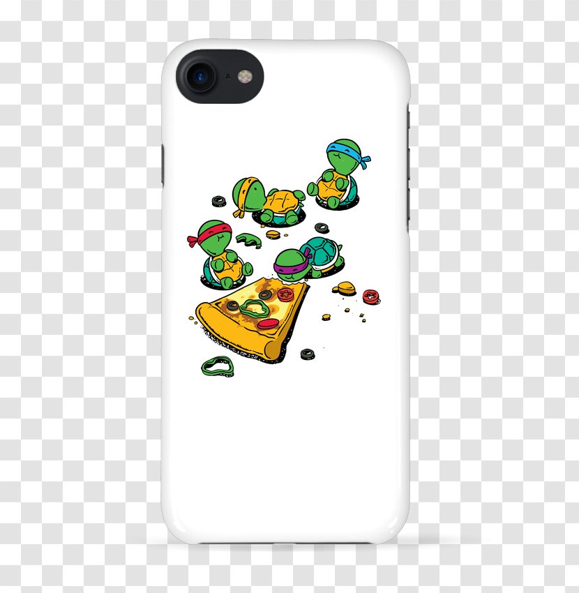 Teenage Mutant Ninja Turtles T-shirt Pizza - Mobile Phone Case Transparent PNG