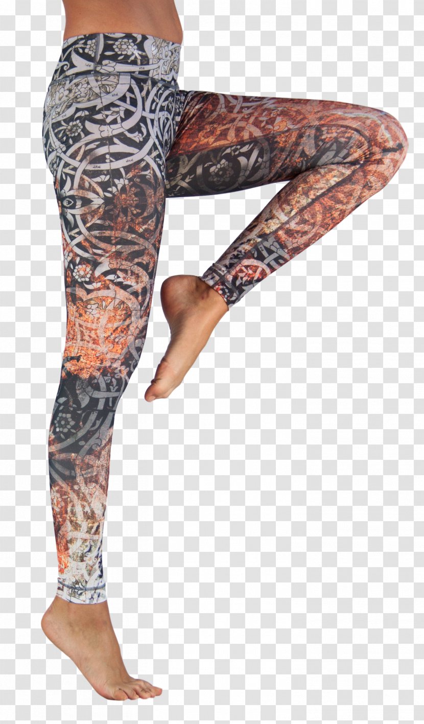 Leggings Yoga Pants Niyama - Watercolor Transparent PNG