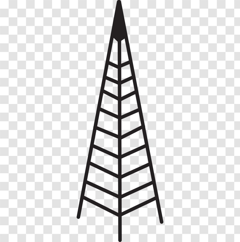 Aerials Radio Telecommunications Tower Broadcasting - Transmitter Transparent PNG