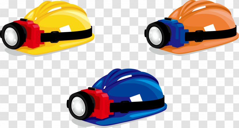 Helmet Plastic Yellow Hard Hat - Vector Miners Transparent PNG