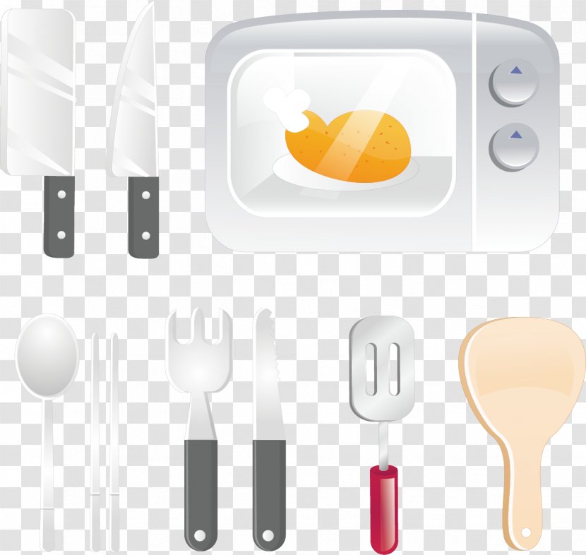 Poster Knife - Fork - Posters Creative Tool Cutlery Oven Transparent PNG