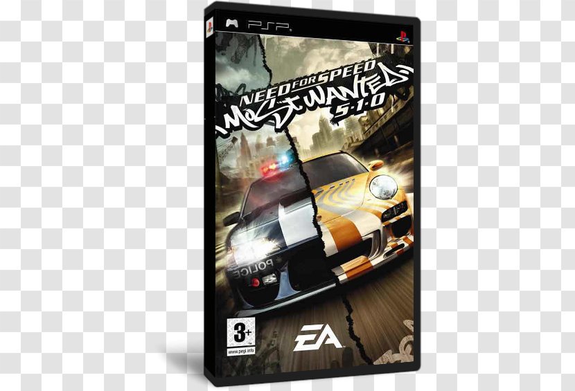 Need For Speed: Most Wanted Underground PlayStation 2 Carbon Speed 5-1-0 - Game - Electronic Arts Transparent PNG