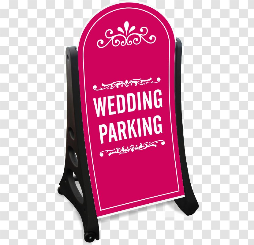 Sidewalk Parking Sign Despacito Ringtone - Wedding Gate Transparent PNG