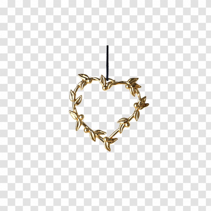 Ornament Julepynt Christmas Bombka - Heart Of Gold Transparent PNG