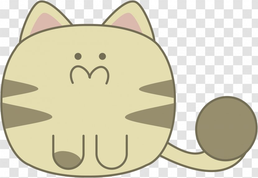 Cat Kitten Cartoon Drawing Clip Art - Cute Transparent PNG