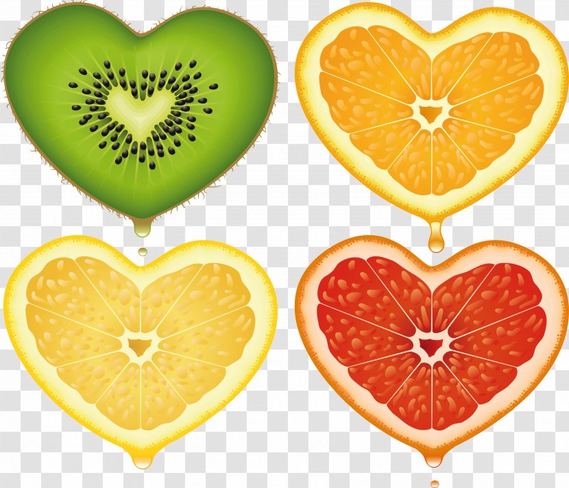 Fruit Heart Royalty-free - Food Transparent PNG