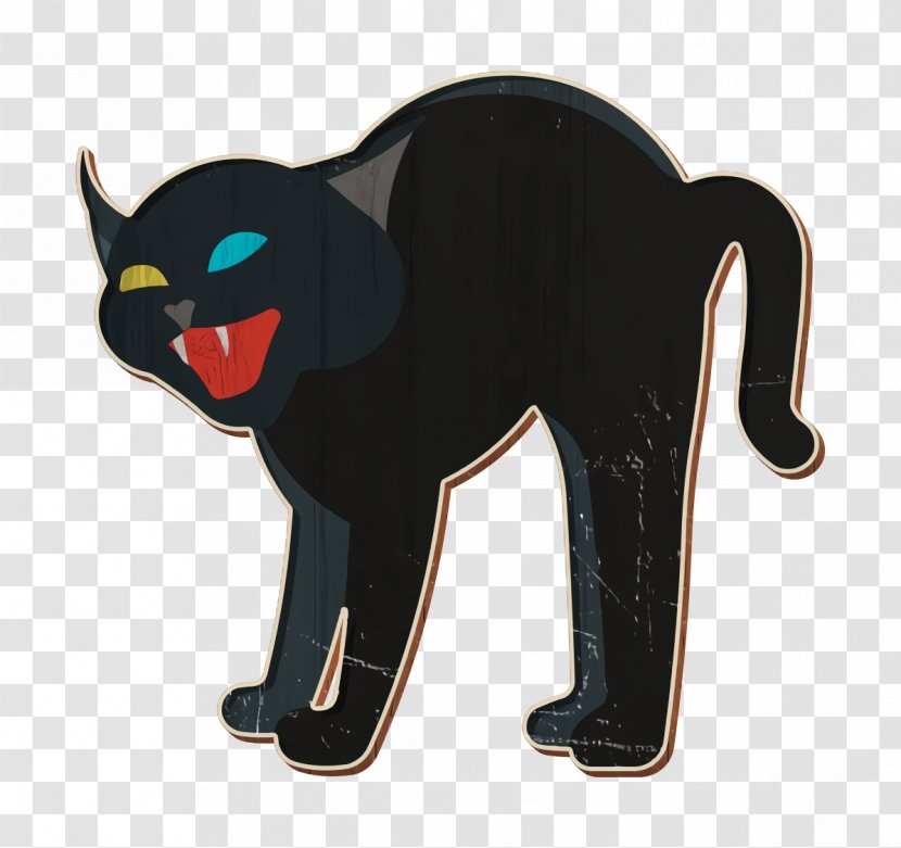 Animal Icon Cat Halloween - Holidays - Fictional Character Figure Transparent PNG