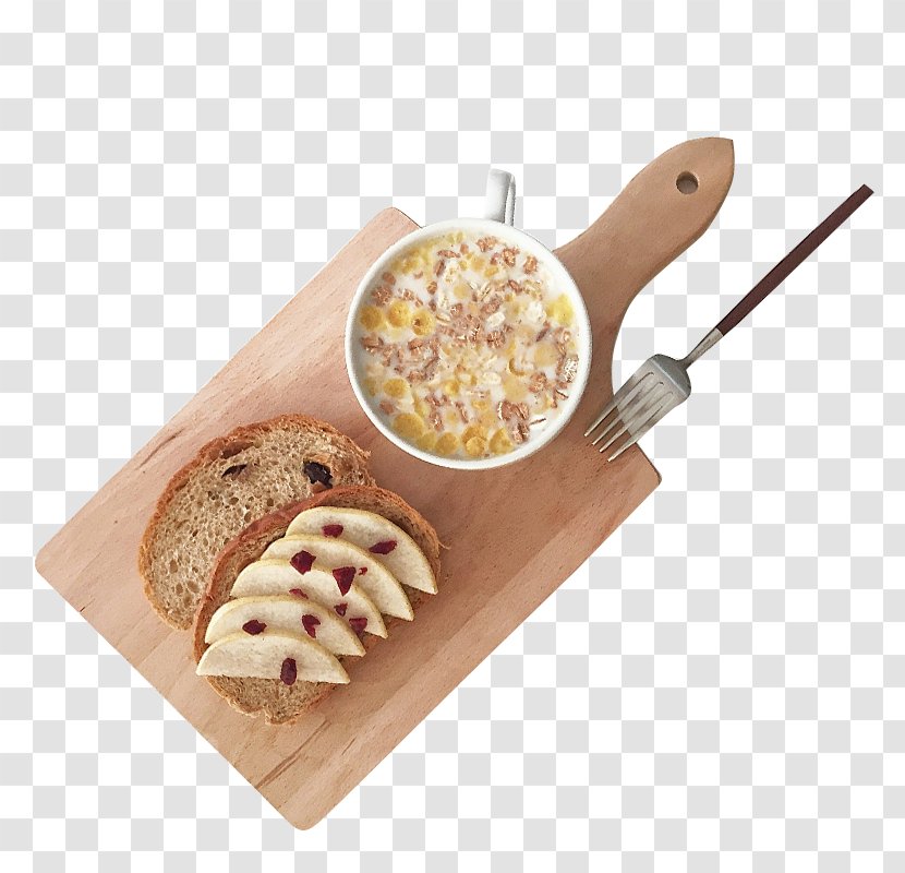 Coffee Tea Food Chinese Cuisine Italian - Dish - Healthy Breakfast Cereal Bread Transparent PNG