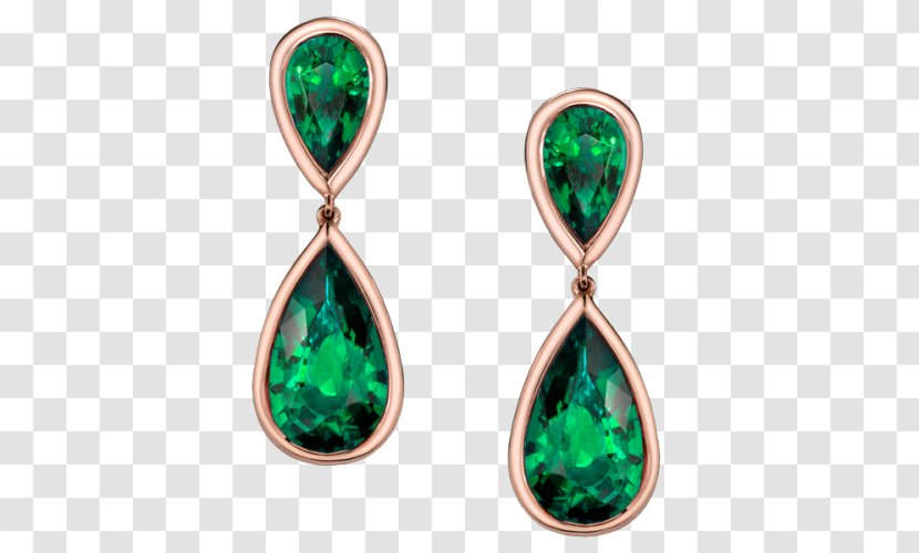 Emerald Earring Jewellery Gemstone Gold - Body Jewelry Transparent PNG