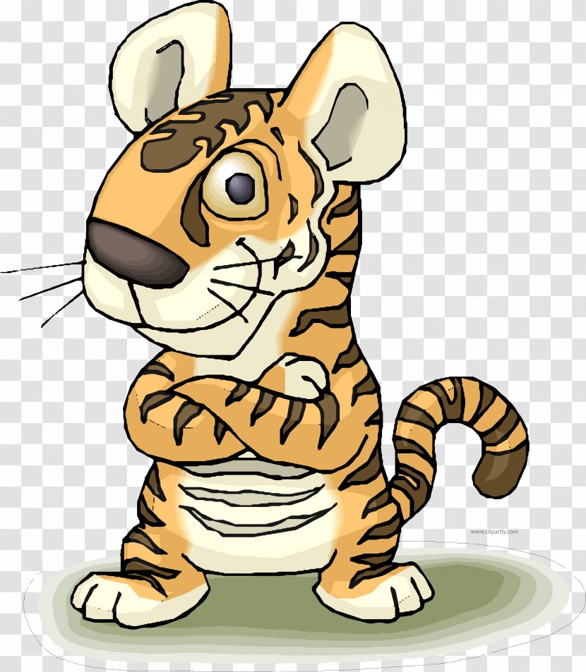 Cat Felidae Bengal Tiger Clip Art Lion - Carnivoran Transparent PNG