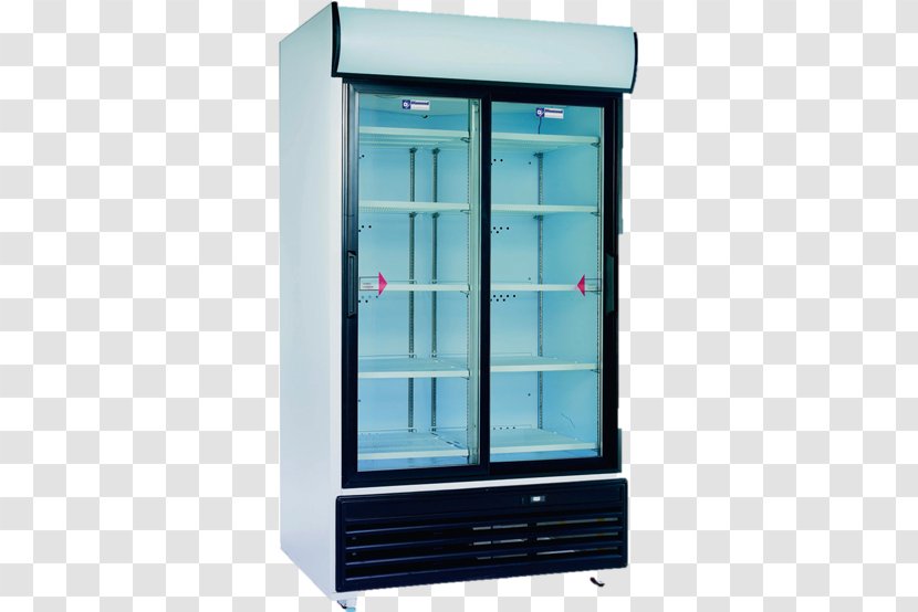Sliding Door Refrigerator Glass Armoires & Wardrobes - Insulated Glazing Transparent PNG