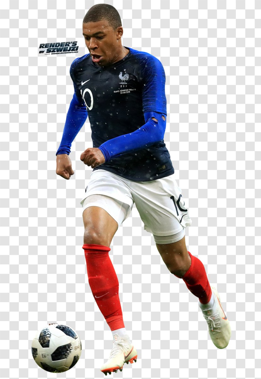 Kylian Mbappé 2018 World Cup France National Football Team Player - Footwear - Mbappe Transparent PNG