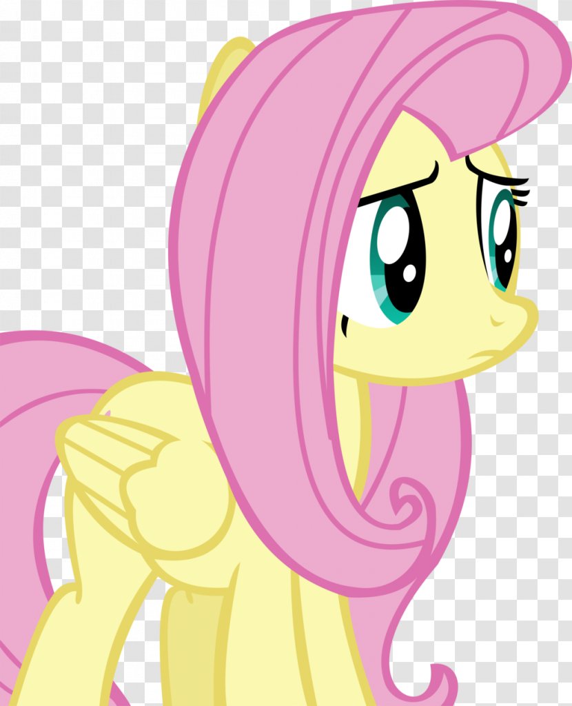 Fluttershy Pony Applejack Pinkie Pie Horse - Heart Transparent PNG