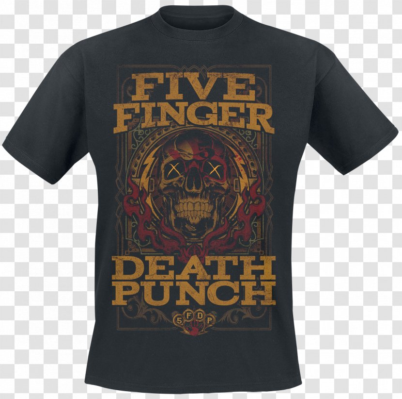 T-shirt For Honor Five Finger Death Punch And Justice None Merchandising - Tree Transparent PNG