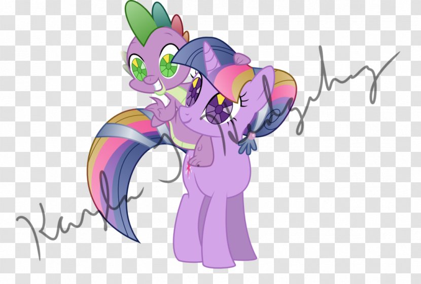 Pony Twilight Sparkle Spike Pinkie Pie The Crystal Empire - Heart - Cartoon Transparent PNG