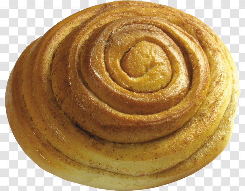 Cinnamon Roll Bun Sweet Pastry - American Food Transparent PNG