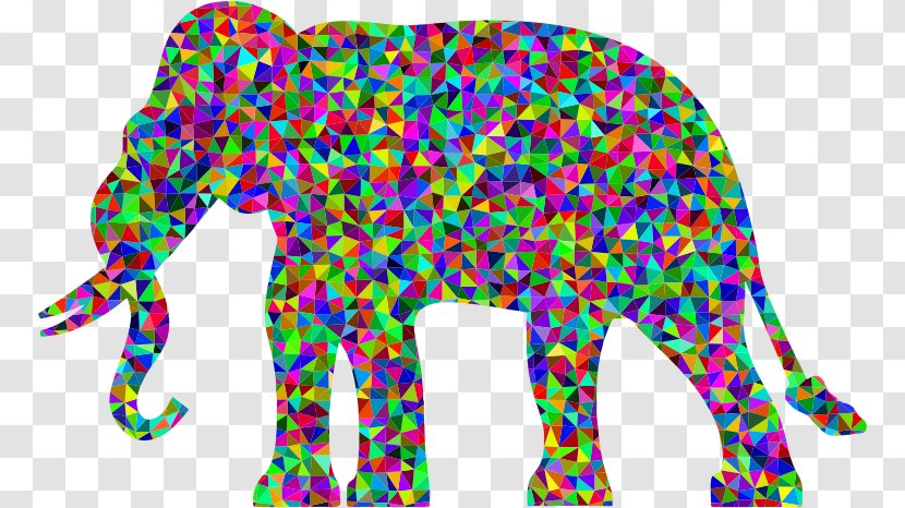 Low Poly Elephant Clip Art - Pachydermata Transparent PNG