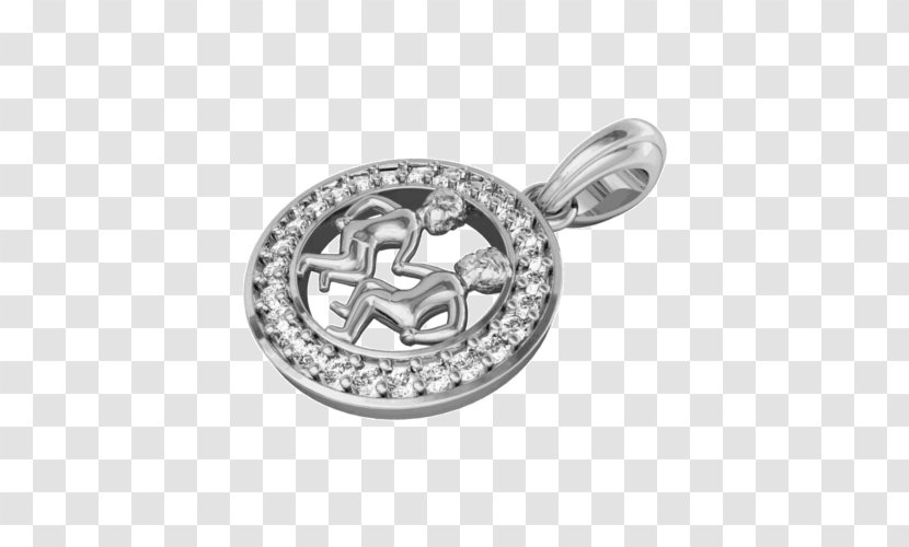 Locket Charm Bracelet Diamond Silver Transparent PNG