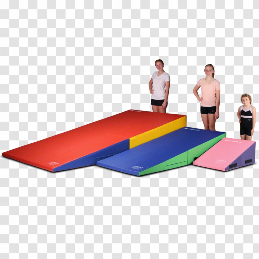 Mat Artistic Gymnastics Fitness Centre Tumbling - Handstand - Yoga Mats Transparent PNG