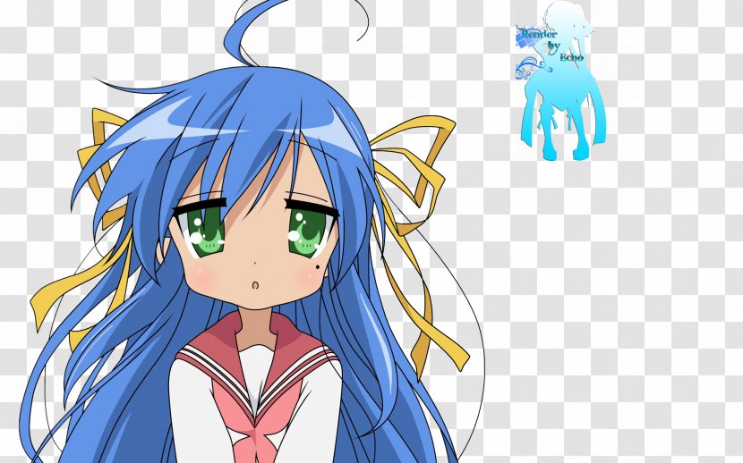 Konata Izumi Lucky Star Drawing Fan Art - Frame Transparent PNG