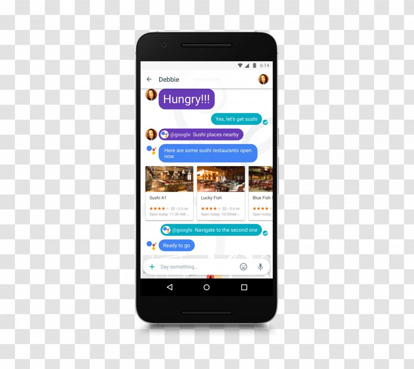 Google I/O Duo Allo Mobile Phones Transparent PNG