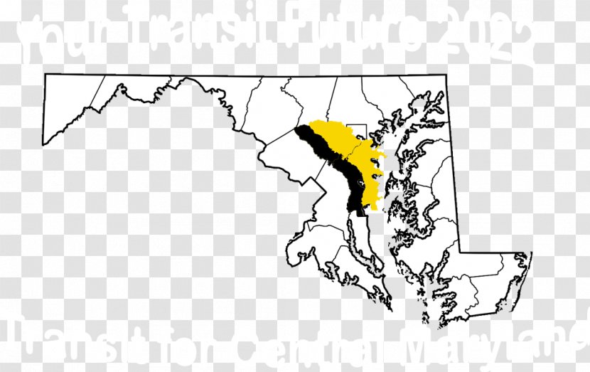 Baltimore Anne Arundel County, Maryland Garrett Carroll County Dorchester - Silhouette - Map Transparent PNG