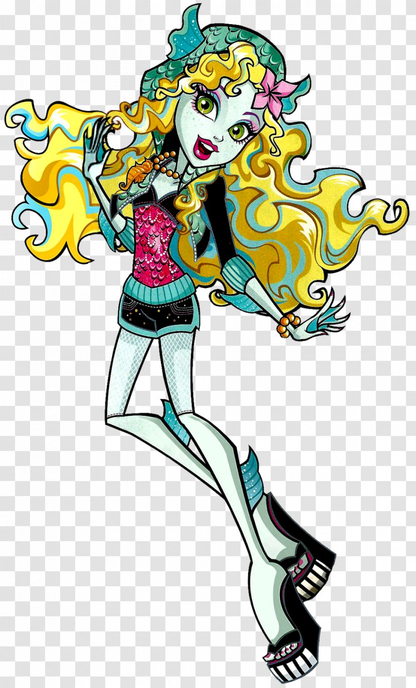 Lagoona Blue Draculaura Monster High Doll Transparent PNG